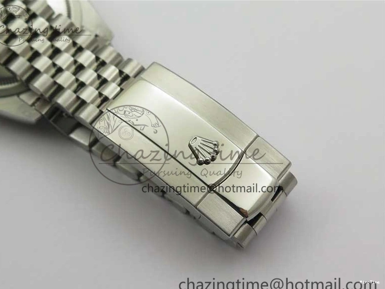 MiroTime 1221 Compact DateJust 36 SS 126234 BP Maker 1:1 Best Edition Fluted Bezel Gray Roman Dial on Jubilee Bracelet 2527